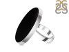 Black Onyx Adjustable Ring-ADJ-R BOX-2-20