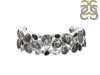 Black Rutile/Black Spinel/White Topaz Bracelet-BJ BRL-11-14