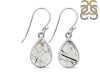Black Rutile Earring-E BLR-3-13