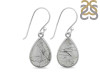 Black Rutile Earring-E BLR-3-41