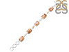 Brecciated Mookaite/Citrine/Pearl Bracelet-BSL BRM-11-6