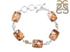 Brecciated Mookaite/Citrine/Pearl Bracelet-BSL BRM-11-6