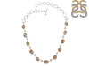 Brecciated Mookaite/Biwa Pearl/Citrine Necklace-NSL BRM-12-3