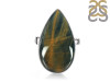 Blue Tiger Eye Adjustable Ring-ADJ-R BTE-2-51
