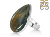 Blue Tiger Eye Adjustable Ring-ADJ-R BTE-2-51