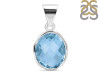 Blue Topaz Pendant BTZ-1-1