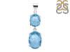 Blue Topaz Pendant BTZ-1-2