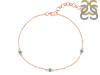 Blue Topaz Bracelet BTZ-RDAL-13
