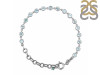 Blue Topaz Bracelet BTZ-RDB-116-CUT.