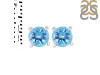 Blue Topaz Stud Earring BTZ-RDE-1023.