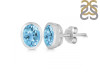 Blue Topaz Stud Earring BTZ-RDE-1376.