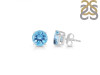 Blue Topaz Stud Earring BTZ-RDE-1437.
