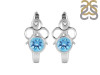 Blue Topaz Stud Earring BTZ-RDE-16.