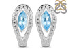 Blue Topaz Stud Earring BTZ-RDE-17.