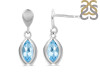 Blue Topaz Earring BTZ-RDE-22.