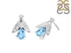 Blue Topaz Stud Earring BTZ-RDE-30.