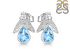 Blue Topaz Stud Earring BTZ-RDE-33.