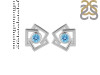 Blue Topaz Stud Earring BTZ-RDE-627.