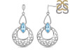 Blue Topaz Earring BTZ-RDE-64.