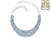 Blue Topaz Necklace BTZ-RDN-111.