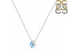 Blue Topaz Necklace BTZ-RDN-451.