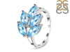 Blue Topaz Ring BTZ-RDR-8.