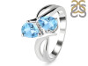 Blue Topaz Ring BTZ-RDR-12.