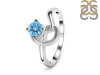 Blue Topaz Ring BTZ-RDR-15.