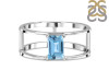 Blue Topaz Ring BTZ-RDR-1690.