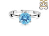 Blue Topaz Ring BTZ-RDR-1789.