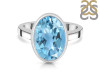 Blue Topaz Ring BTZ-RDR-1892.