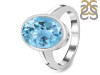 Blue Topaz Ring BTZ-RDR-1892.
