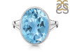 Blue Topaz Ring BTZ-RDR-1897.