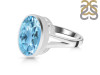 Blue Topaz Ring BTZ-RDR-1897.