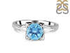 Blue Topaz Ring BTZ-RDR-19.