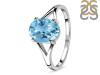 Blue Topaz Ring BTZ-RDR-1909.
