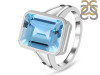 Blue Topaz Ring BTZ-RDR-1917.