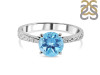 Blue Topaz Ring BTZ-RDR-1931.