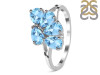 Blue Topaz Ring BTZ-RDR-2065.