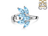 Blue Topaz Ring BTZ-RDR-2066.