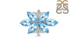 Blue Topaz Ring BTZ-RDR-2067.