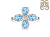 Blue Topaz Ring BTZ-RDR-2069.