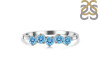 Blue Topaz Ring BTZ-RDR-2072.