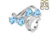 Blue Topaz Ring BTZ-RDR-2080.
