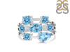 Blue Topaz Ring BTZ-RDR-2087.