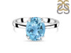 Blue Topaz Ring BTZ-RDR-2092.