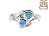 Blue Topaz Ring BTZ-RDR-21.