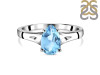 Blue Topaz Ring BTZ-RDR-2121.