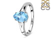 Blue Topaz Ring BTZ-RDR-2121.