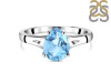 Blue Topaz Ring BTZ-RDR-2122.